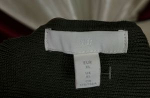 H&amp;M Womens Knitted Pullover Sweatshirt