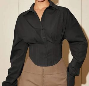 Chic Black Corset Top