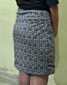 Checkered Miniskirt