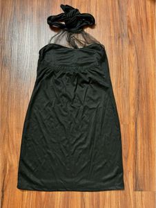 Black Halter Neck Dress