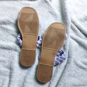 Lavender Flat Slippers