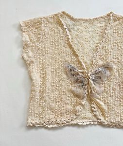 Butterfly Embellished Top