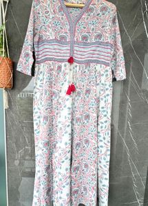 Floral Print KURTA