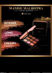 Myglamm Manish Malhotra Eyeshadow Palette Pack 2