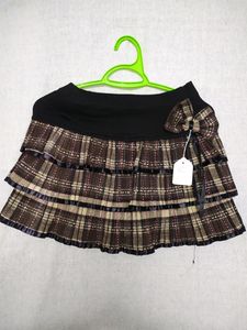 Cute Korean Style Multi Colour Skirt 😍