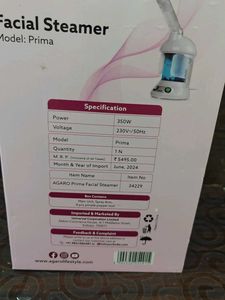 Agaro Facial Steamer