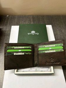 Woodland Leather Wallet with Box