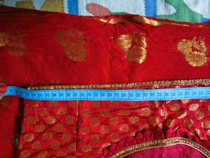 Red Jari Woven Saree