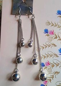 🔥SALE🔥 Silver Dangler Earrings