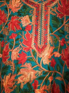 Heavy Embroidered kurti Kashmir