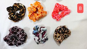 Set of 6 Scrunchies