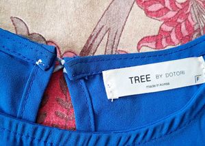 Blue Owl Applique Top