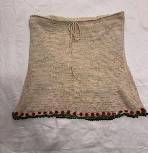 Crochet Mini Skirt