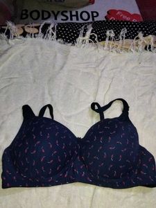 Printed Cute Bra Painty Set