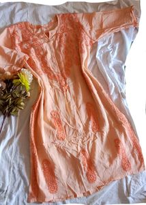 Chikankari Long Kurti🍂
