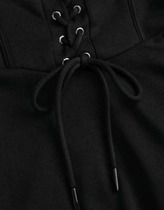 Sexy Korean Black Mini Dress