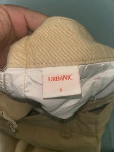 Beige Urbanic Wide Leg Cargo Jeans