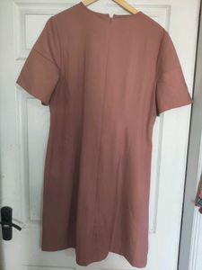 Wardrobe By Westside Blush Pink Ruffle Dres
