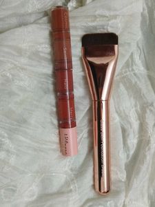 Makeup Brush & Lipstick
