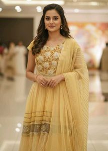 Yellow Embroidered Kurta Set