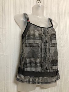 Charlott’ Black Sleeveless Top