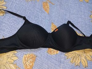 Padded Black Bra