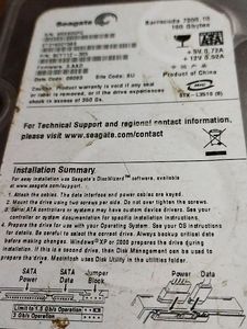 Seagate Hard Drive 160 GB