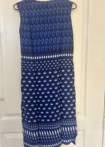 Blue Printed Kurti