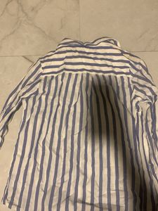 Striped Button-Down Shirt MNG
