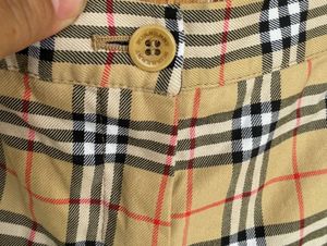 Burberry Plaid Shorts
