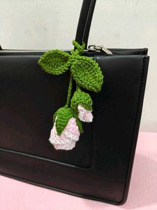 Handbag Rose Charm🌸 Handmade With Love 💕