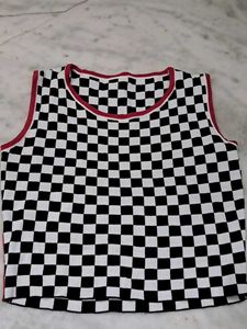 Checkered Tank Top