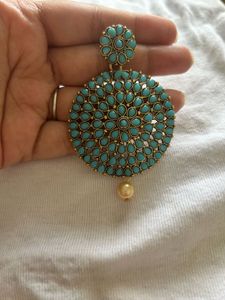 Turquoise Statement Earrings