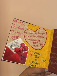 Handmade Birthday Card For Mom