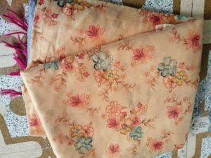 Cotton Silk Tissue Material Suit