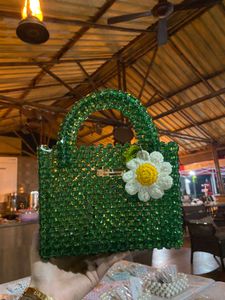 THD GORGEOUS GREEN HANDBAG