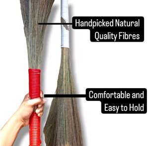 Natural Grass Jhadu/Broom 🧹 Premium Quality