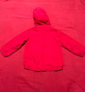 Noeil aime BeBe Red Hooded Jacket – Size 3 years