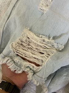 Denim shorts - Light blue