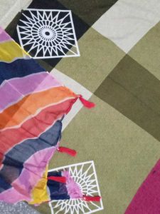 Multicolour Net Duppata