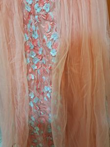 Beautiful Pink Gown With Worrk✨️👗