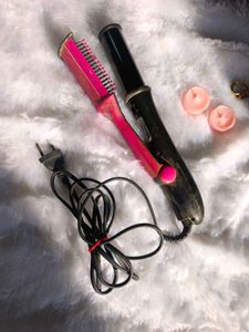 2 in 1 Heated straightener and curler