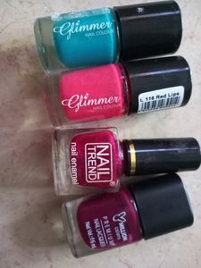 Just Herbs Lipstick And Nail Polish Combo