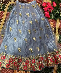 Semi-heavy Lehenga Choli With Dupatta
