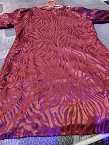 Maroon Dress