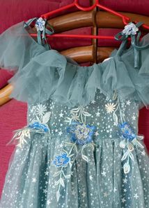 Cute Blue Starry Dress