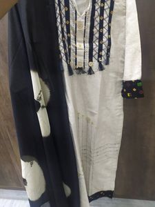 Kurta Set With Dhoti Salwar And Chiffon Dupatta