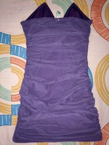 Newme - Purple Bodycon Mini Dress