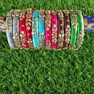 12 Bangles Set Of 6 Pairs