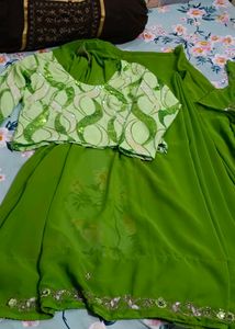 Ready to wear Handwork Saree